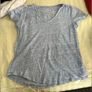 Blue, GAP, relaxed fit tee, medium